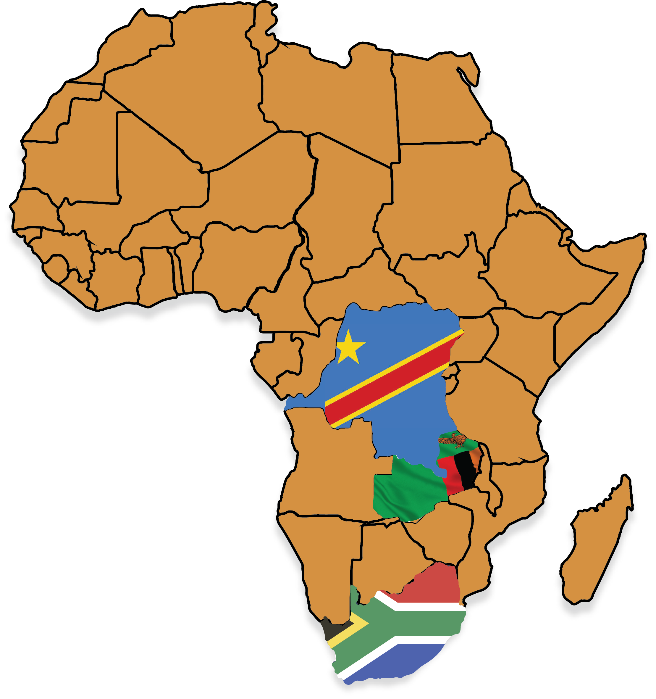 Map of Africa Map of Africa